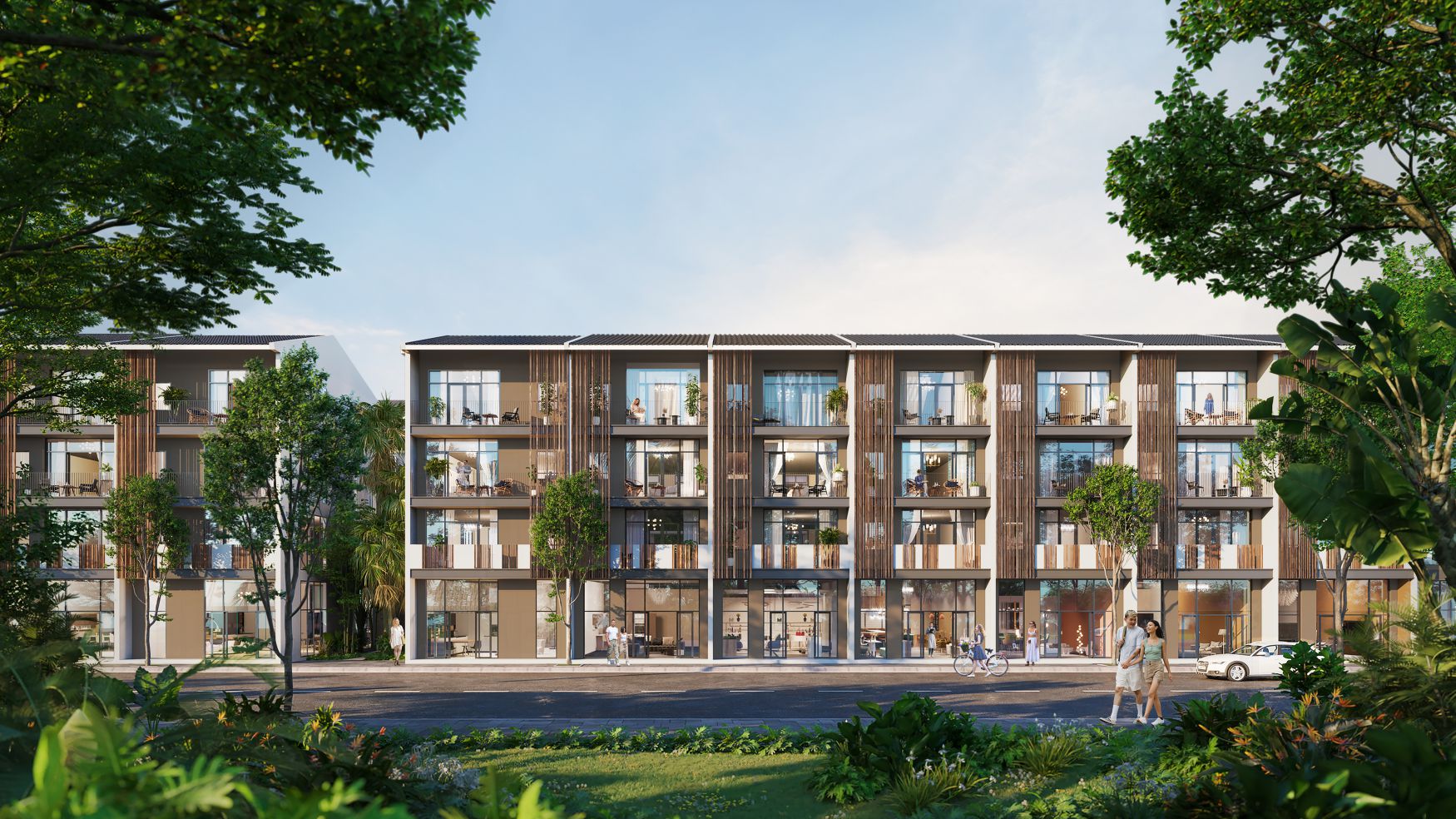 Liền kề 4 tầng dự án Biệt thự liền kề Horizon Bay Hạ Long