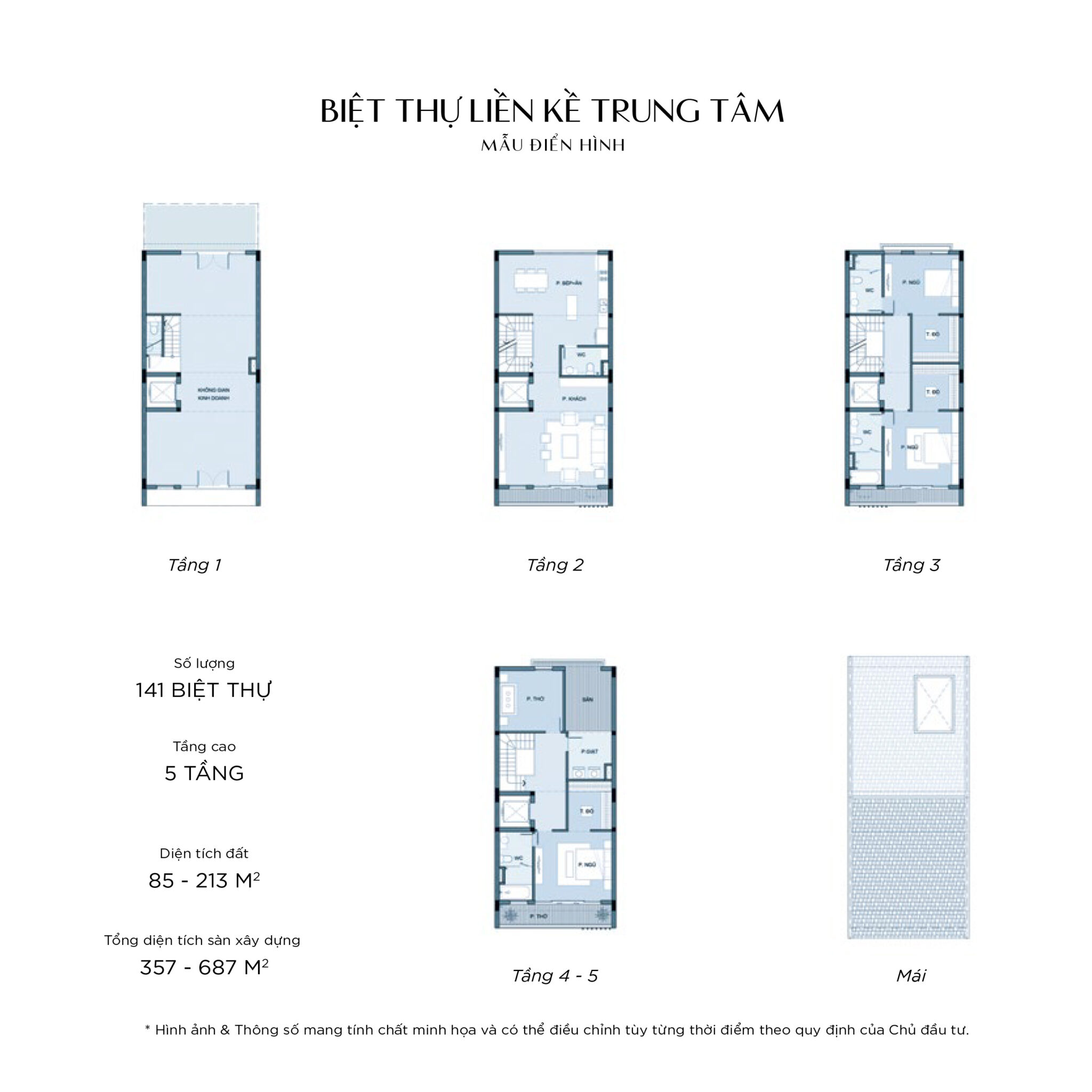 Thiết kế Biệt thự Liền kề Trung tâm Horizon Bay Hạ Long