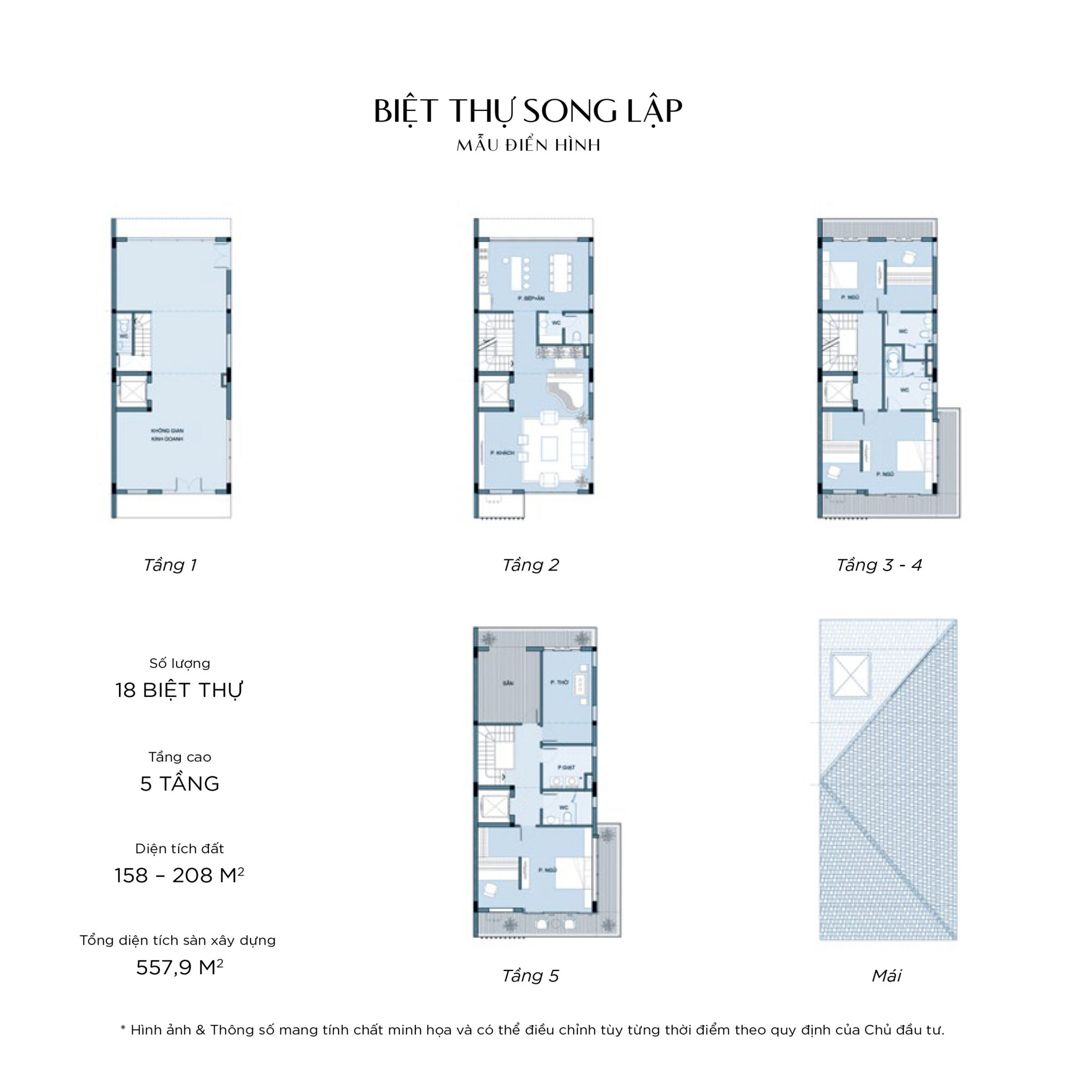 Thiết kế biệt thự song lập Horizon Bay Hạ Long